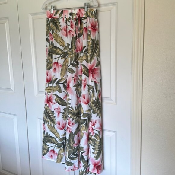SHEIN Dresses & Skirts - SHEIN size Large skirt coverup tropical floral pattern